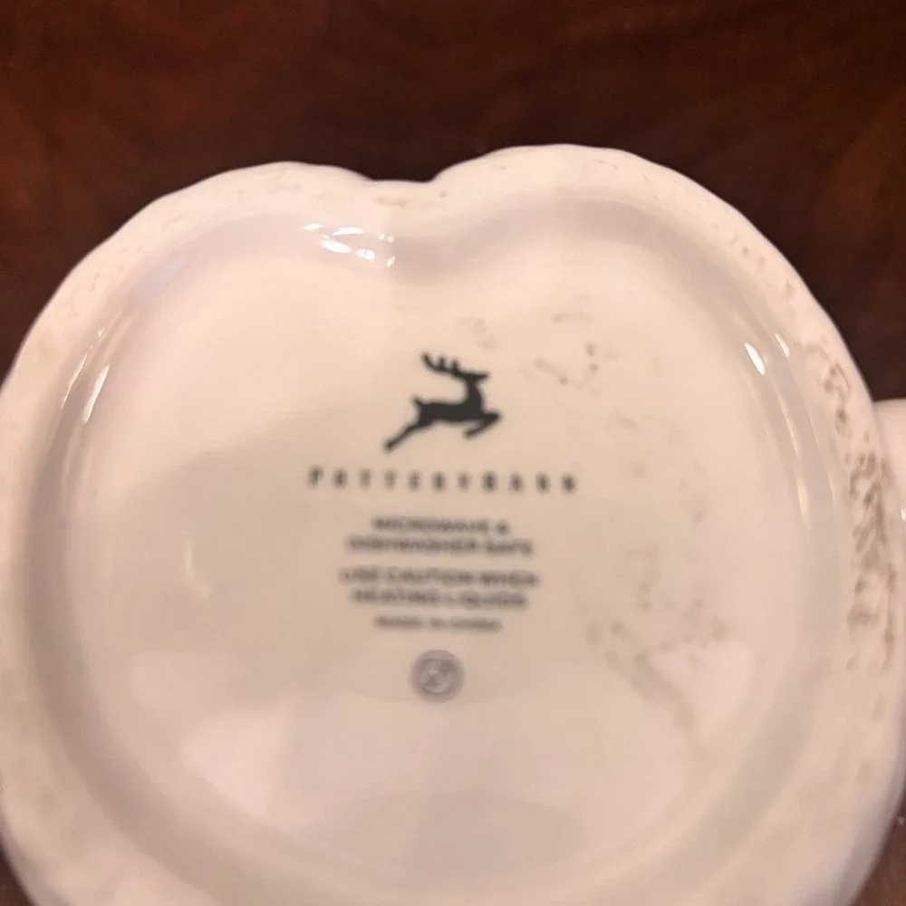 Pottery Barn owned there mug